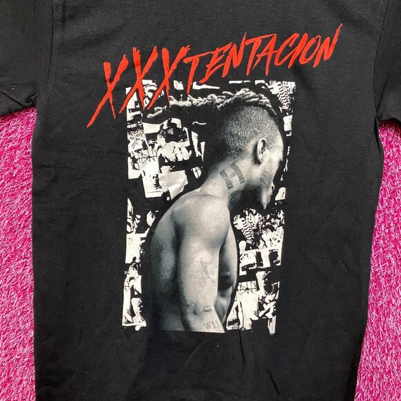 Xxxtentacion ? Album Art Bad Vibes Forever Emo Rap Tee Small - Picture 2 of 4
